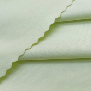 Malha de malha de seda gelo, malha de tecido elástica de 4 vias, tecido de spandex de nylon