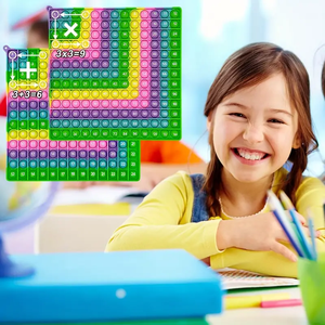 Front 12x12 Back 12+12 Addition Multiplication Math <strong>Toys</strong>, Silicone Pop <strong>Toys</strong> Counting Numbers Times Educational <strong>Toys</strong> for Kids
