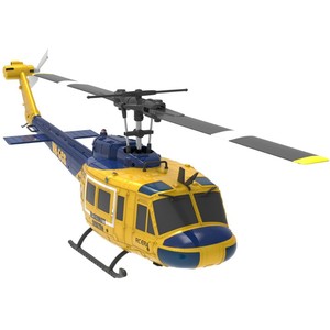 2.4GHz 6CH <strong>RC</strong> Aileronless Helicopter 6-Axis Gyroscope TOF Height Fixing Remote Controller Plane C032 UH-1 for Beginner - Product Image 1