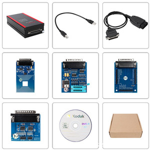 IPROG Pro V87 ECU Key programmatore Iprog + Eeprom IMMO autoradio Airbag Reset cruscotto chilometro 6 adattatori - Product Image 5