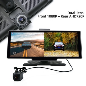 4G portátil 10,26 pulgadas 1080P cámara de coche pantalla Dash Cam DVR dispositivo de navegación GPS REPRODUCTOR DE DVD Carplay Android Auto con ADAS FM - Product Image 2