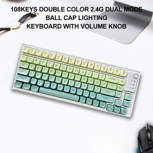 Teclado personalizado simple de ahorro de espacio 56 teclas 60% teclado con cable RGB Gaming Office con cable de 1,5 m - Product Image 4
