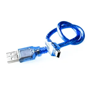 30cm cavo USB per Uno r3/Nano/MEGA 2560/Leonardo/Pro micro/DUE blu di alta qualità un tipo USB/Mini / Micro USB 0.3m per Arduino - Product Image 6