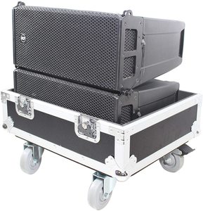 幸运案例线阵飞行盒 2 RCF HDL6-A 扬声器车轮 - Product Image 1