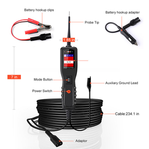 Ancel PB100专业电路测试仪12V 24v电源探头电流电压汽车电源电路探头测试仪