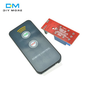 DC 5V 12V 1-Kanal-Fernbedienungsrelaismodul IR Smart Switch Universal regler für Tor Garagentor offen