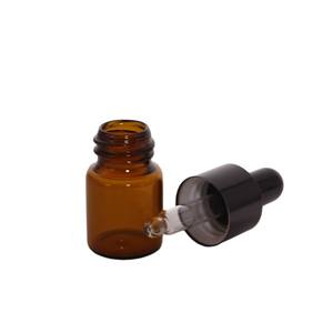 迷你玻璃滴管瓶化妆品包装1毫升2毫升3毫升5毫升精油玻璃包装玻璃瓶 - Product Image 4