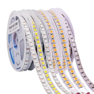 高品质SMD5050 RGB发光二极管条形灯12V/24V 60/120发光二极管智能环境带遥控高流明IP65 RGBW RGBWW - Product Image 1
