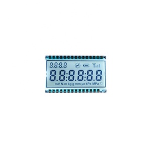 Standard di Ultra-bassa Temperatura mono 6 cifre 7 segmenti TN Display LCD - Product Image 1