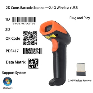 Wireless bar <strong>Code</strong> <strong>Scan</strong> Gun Red Light Barcode Scanner Price 1D&amp;2D <strong>QR</strong> PDF417 Two-dimensional <strong>Code</strong> Wireless Sca Online From Image - Product Image 2
