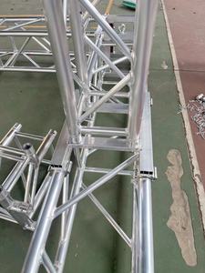 ポータブルアルミ合金コンサートトラスイベント表示フレーム形状屋根トラススピゴット三角形三角形スピゴットステージ使用ボルトトラス - Product Image 6