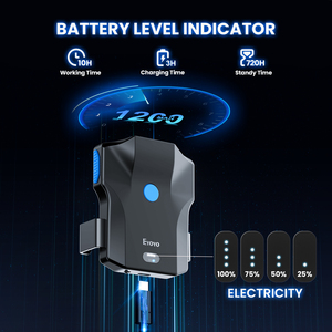 Escáner de código de barras Eyoyo QR Bluetooth actualizado, lector de código de barras 1D 2D con clip trasero inalámbrico para teléfono con función de escaneo de imágenes - Product Image 6