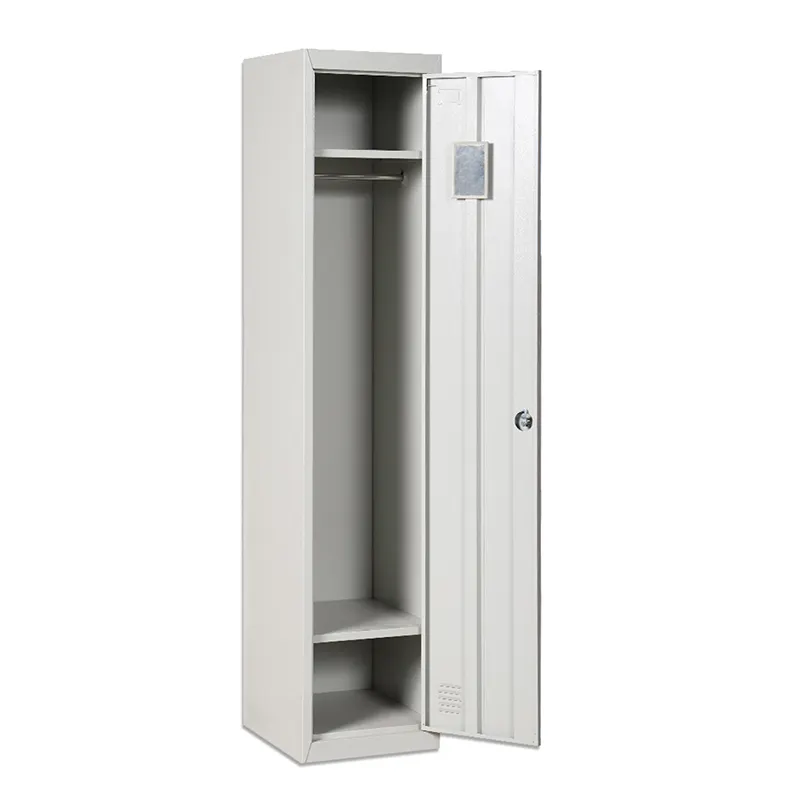 Changing Room Wardrobe Cupboard K/D Single Door Metal Locker