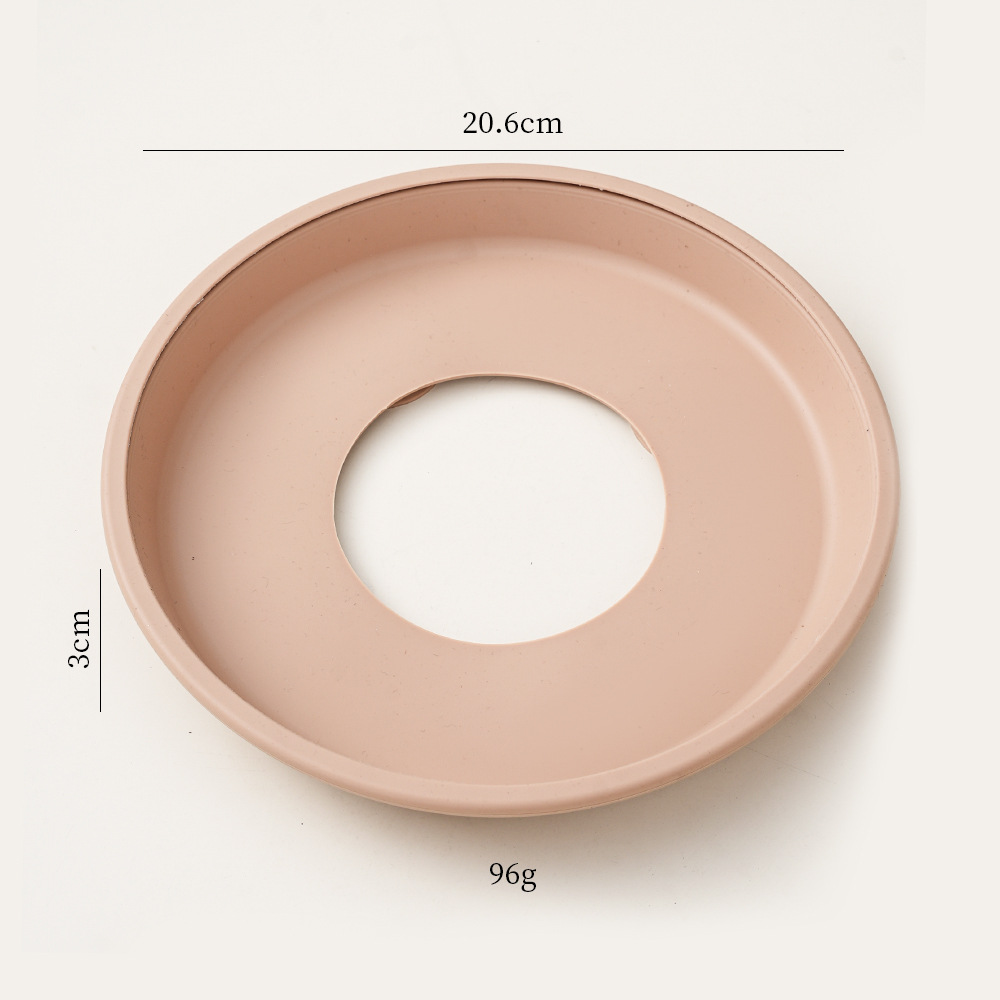Silver Dinner plate silicone sleeve-curry
