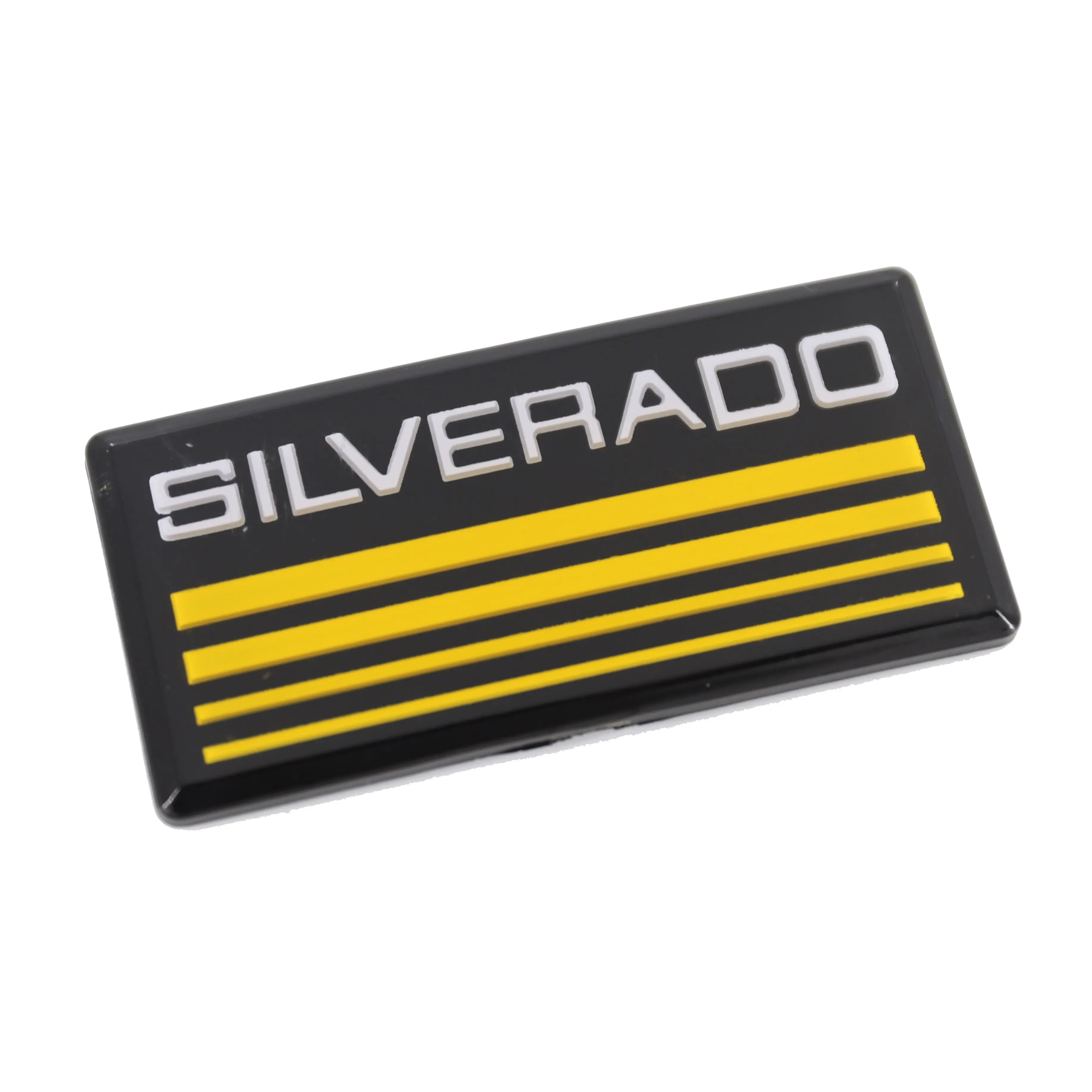 Lettre en plastique ABS personnalisée, emblème de carrosserie de voiture adapté à Silverado