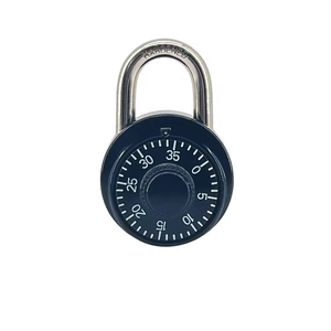 Gehärteter Schäkel Vorhänge schloss aus Zink legierung Ziffern nummer Codes chloss Sichere runde Studenten Zifferblatt Code Nummer Kombination Vorhänge schloss - Product Image 2