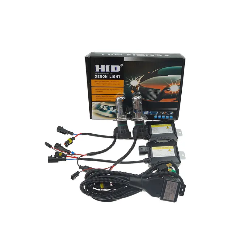 Conjunto de lâmpadas HID Xenon para carros, estabilizador ultra-fino à base de alumínio, 55W, 12V, H11, mais vendidos