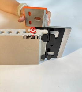 <strong>Fixing</strong> Terracotta <strong>Cladding</strong> Stainless Steel Clips Ceramic Tile Bracket Building Facade <strong>System</strong> - Product Image 6