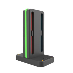 Dok Pengisi Daya Aomiou untuk Konsol Game Switch 2 Pengisian Daya Joystick 4-in-1 dengan Lampu RGB 9 Warna untuk Nintendo Switch 2 - Product Image 5