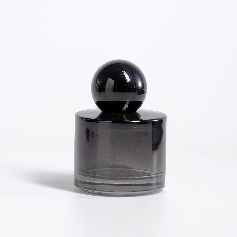 Bouteille ronde transparente