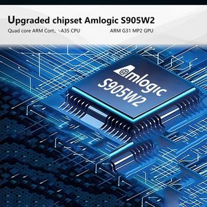 TX3 Mini Plus Android 11,0 ТВ приставка Amlogic S905W2 Четырехъядерный 4 ГБ ОЗУ 32 ГБ ПЗУ двойной Wi-Fi 2,4 г/5,8 Г BT4.2 4K 6K AV1 для домашнего умного - Product Image 2