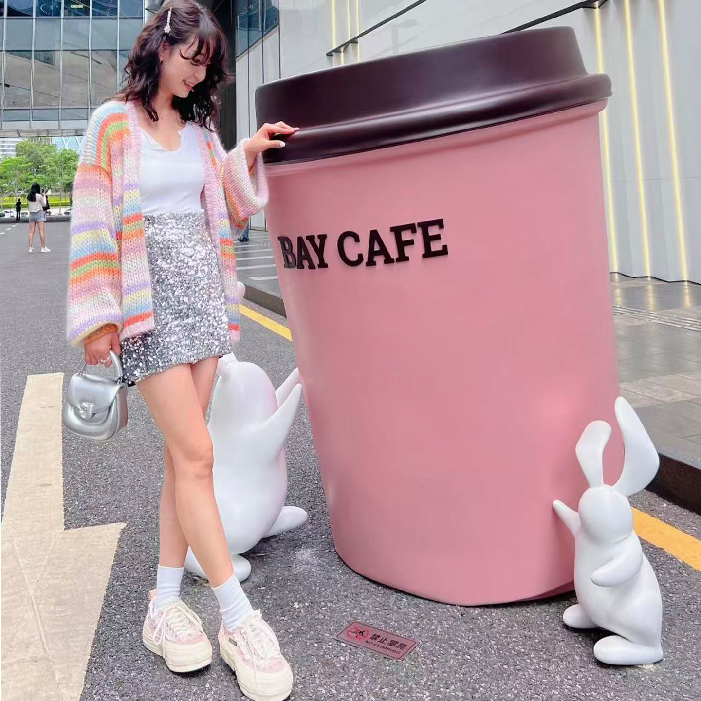 Excludes rabbit coffee cup 150cm