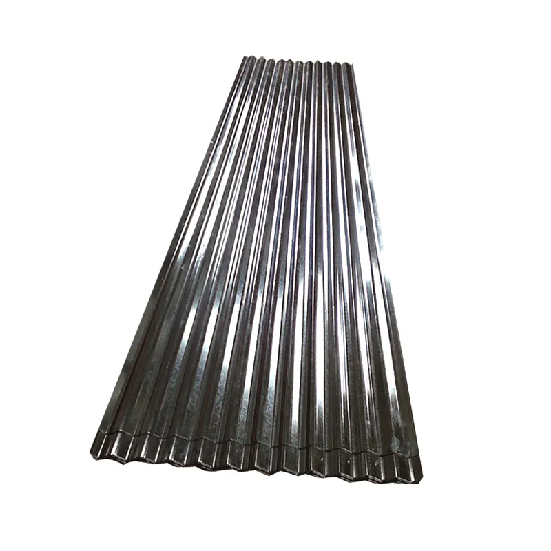 Hojas de hierro para techos de acero del mercado chino revestimiento impermeable fibrocemento galvanizado GI metal corrugado