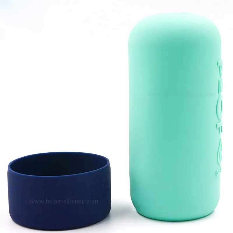 Tùy Chỉnh Thực Phẩm Cấp Cao Su Silicone Chai Nước Tay Áo