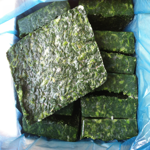 BQF冷冻菠菜块新鲜烫蔬菜切碎图案全叶冷冻加工 - Product Image 4
