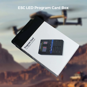 LEDプログラムカード2C RCカーブラシレスESCプラスチック金属材料LEDプログラムボックス付属品 - Product Image 4