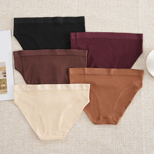 Mutande Donna cotone elasticizzato phiếu cotone Hipster comode biancheria Intima cotone Intimo traspirante trượt Donna cho phụ nữ - Product Image 4