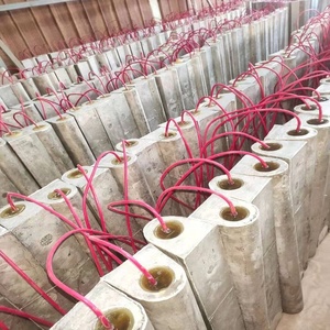 根据ASTM B843的带有导线图案的KIG高电位镁阳极块M1C标准光滑表面合金材料