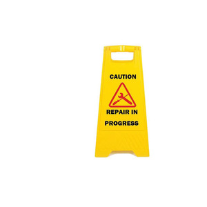 Tùy chỉnh trống nhựa gấp đôi hai mặt sàn Cảnh báo dấu hiệu a-khung an toàn CAUTION Board cho cửa hàng, văn phòng, khách sạn - Product Image 2