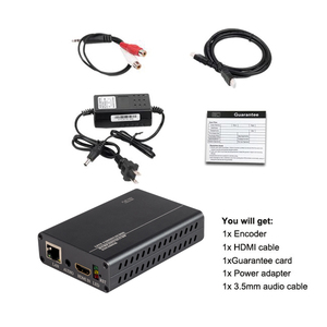Codificador de iptv P7 h264, codificador mpeg4 hdmi rtsp con puerto RJ45 para transmisión en vivo, videoconferencia y sistema de tv de hotel - Product Image 6