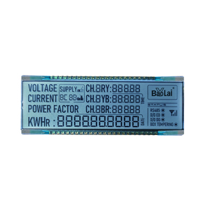 Benutzer definierte trans flektive LCD-Segment anzeige Monochrome LCD-Anzeige Tn Htn Fstn Benutzer definierter 7-Segment-Bildschirm - Product Image 5
