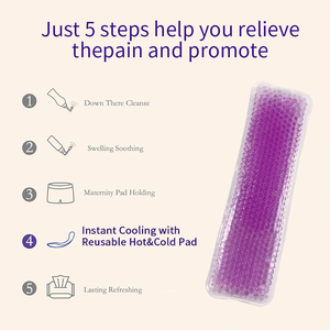 Nhà Máy Bán Hàng Trực Tiếp New Hot Sản Phẩm Perineal Làm Mát Pad Thai Sản Chăm Sóc Sau Sinh Nóng Và Lạnh Miếng Đệm Cho Sau Sinh Yếu Tố Cần Yếu Tố - Product Image 4