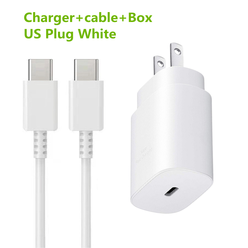 US White Charger+cable+box