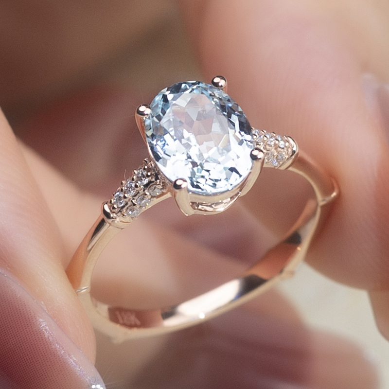 Or rose 18 carats