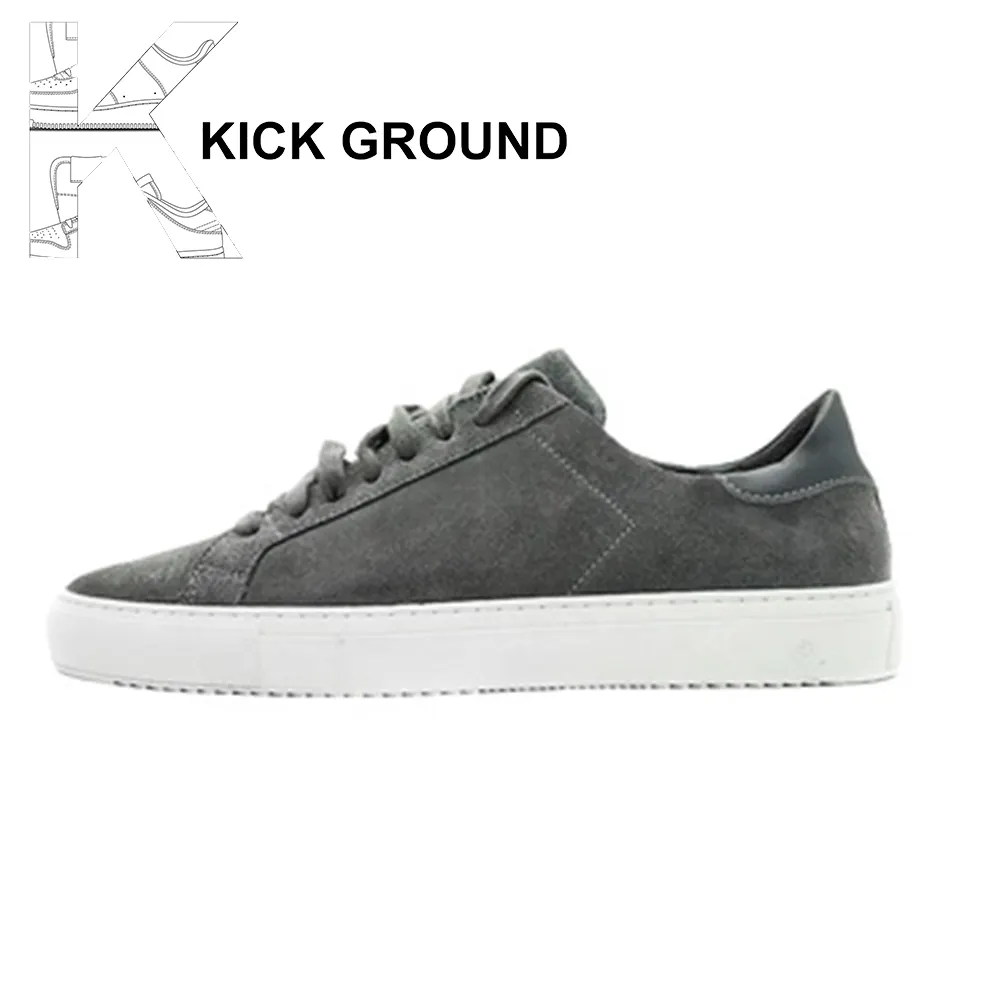 KICK GROUND Zapatos de diseñador de nuevo estilo con cordones de gamuza ligera para hombres Zapatos de estilo informal para caminar Fábricas