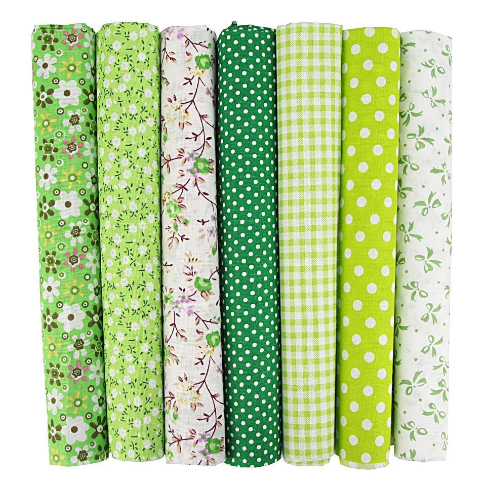 Green*50*50cm*7pcs