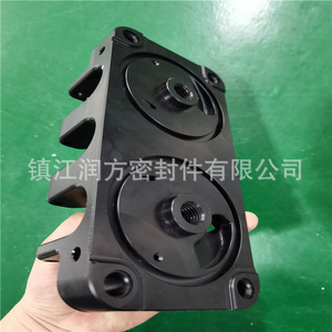 Five-axis Is Used To Fill Black Carbon Fiber, Graphite And Polytetrafluoroethylene (<strong>PTFE</strong>) Special-shaped Parts According