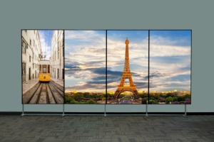 Veeluame 75/85英寸智能液晶显示系统交互式触摸屏，双控制餐厅使用 - Product Image 4