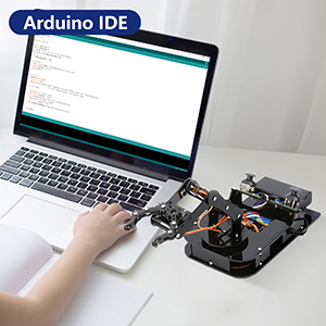 ACEBOTT nuovo Design Wifi APP di controllo Smart Learning Education ESP32 Kit di braccio Robot programmabile per Arduino - Product Image 5
