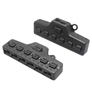 Divisor de línea 1 en 6 salidas Prensa Parche autoblocante Fuente de luz Conector paralelo Terminal de conexión de línea - Product Image 2