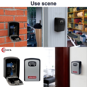 Asack G2 üst güvenlik anahtarı saklama kutusu kombinasyonu 4 haneli anahtar kilit kutusu için yüksek güvenlik açık ev kullanımı - Product Image 5