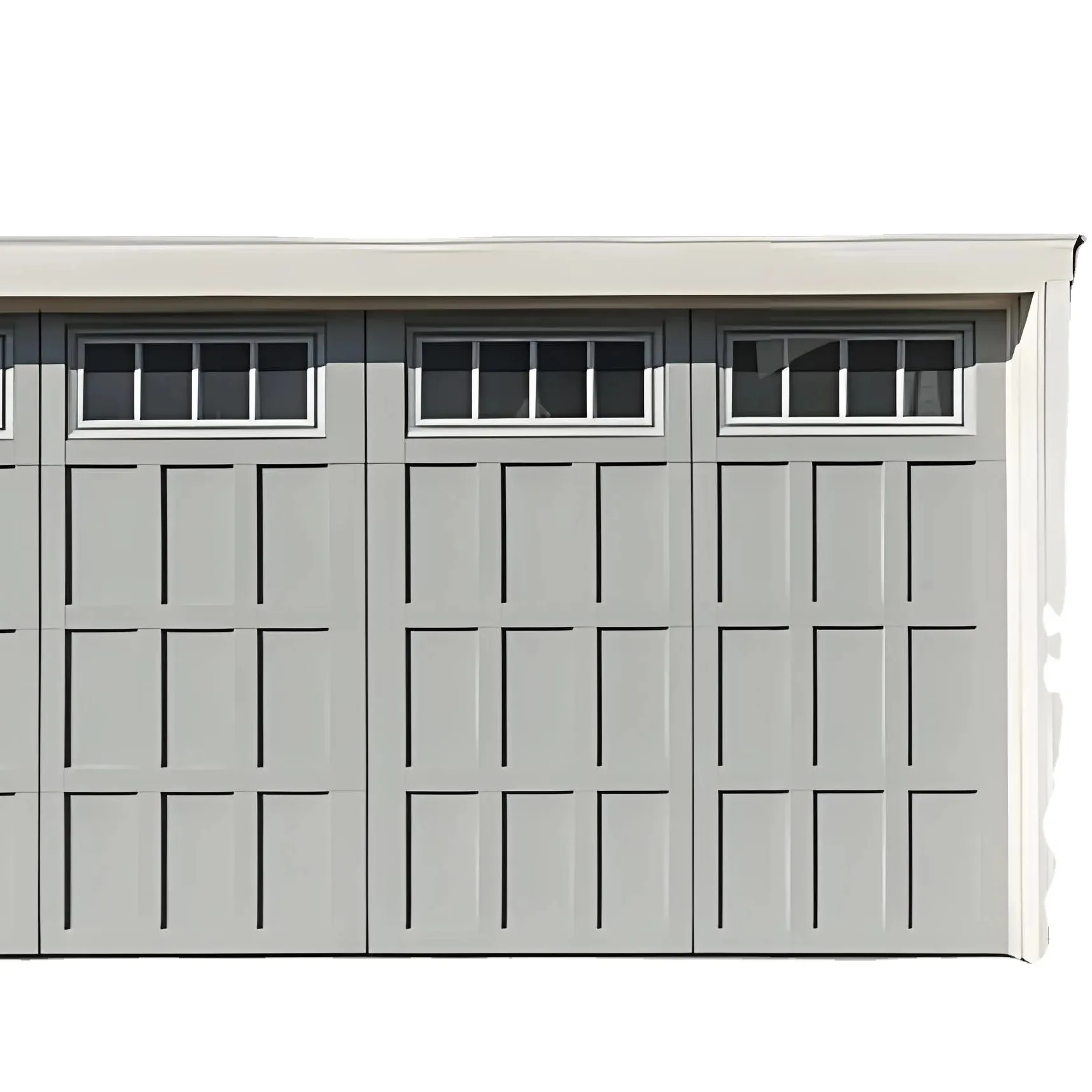 Вилла из алюминиевого сплава гаражная дверь готовая поверхность