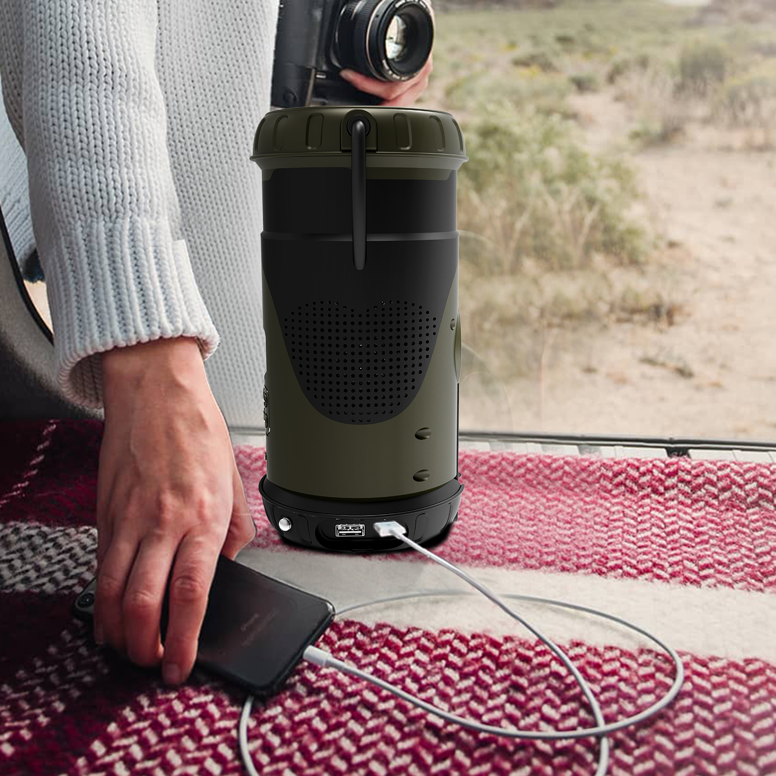 DAB FM BT radio speaker