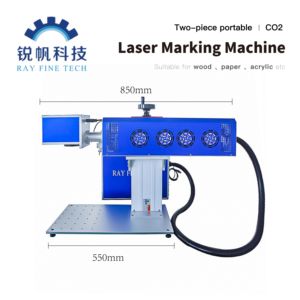 20 W30w Co2 Split beste Laser beschriftung maschine Ezcad Board CO2-Laserbeschriftungsmaschine kompatibel mit PHOTOSHOP, CORELDRAW, AUTOCAD - Product Image 4