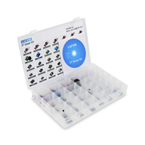 LAFVIN 37 in 1 <span class=keywords><strong>Sensor</strong></span> Module Kit für Arduinos mit Tutorail