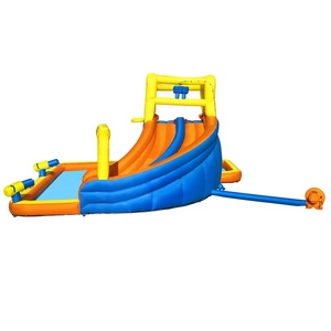 Bestway 53377 süper <span class=keywords><strong>Speedway</strong></span> Mega su parkı şişme kale slayt su parkı havuzu çocuklar çocuk havuzu